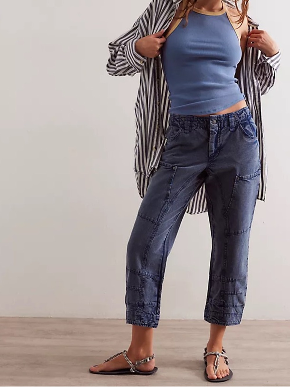 Free People We The Free Supersonic Slim Trousers